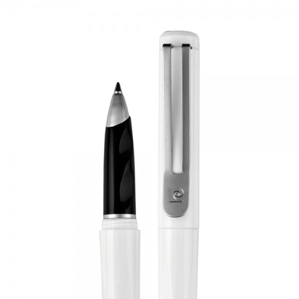 Pierre Cardin GIRONDE Rollerball Pen weiß geformten Komfortgriff aus Kunststoff