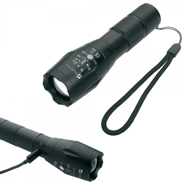 DELGADA wiederaufladbare CREE T6 Taschenlampe