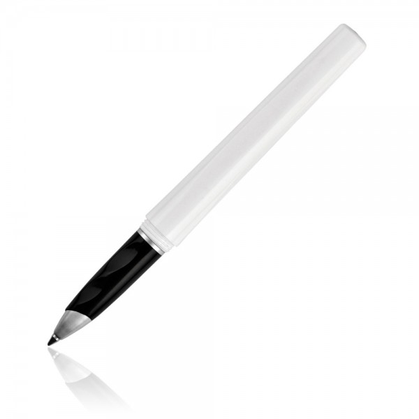 Pierre Cardin GIRONDE Rollerball Pen weiß geformten Komfortgriff aus Kunststoff